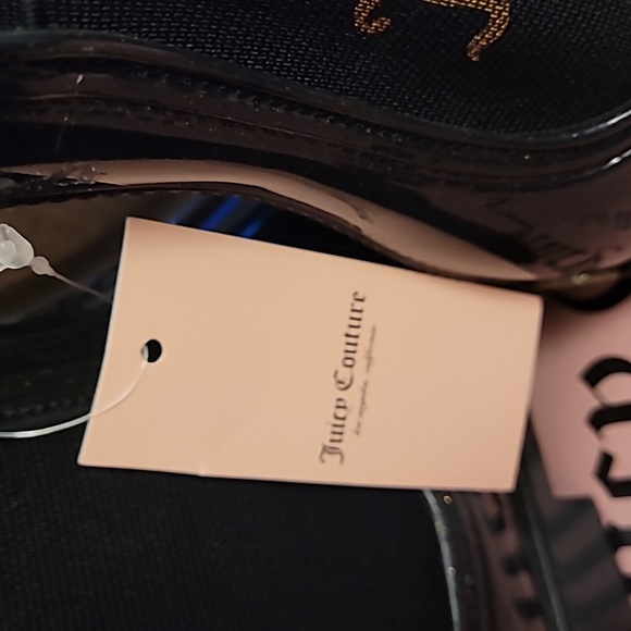 Juicy Couture NIB Rori Black Sparkle Bootie - Picture 10 of 15